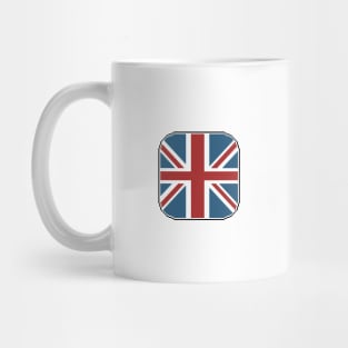 united kingdom flag pixel art Mug